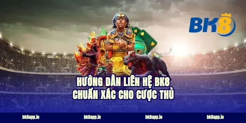 Hướng dẫn liên hệ bk8 chuẩn xác cho cược thủ